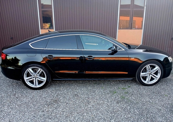 Audi A5 cena 67500 przebieg: 128000, rok produkcji 2016 z Jelenia Góra małe 529